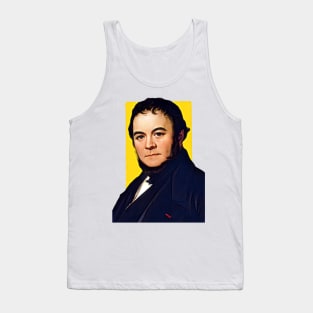 French Writer Stendhal illustration Tank Top